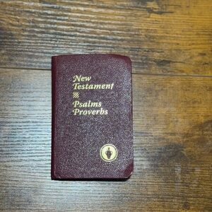 New Testament Psalms Proverbs Mini Christian Bible English